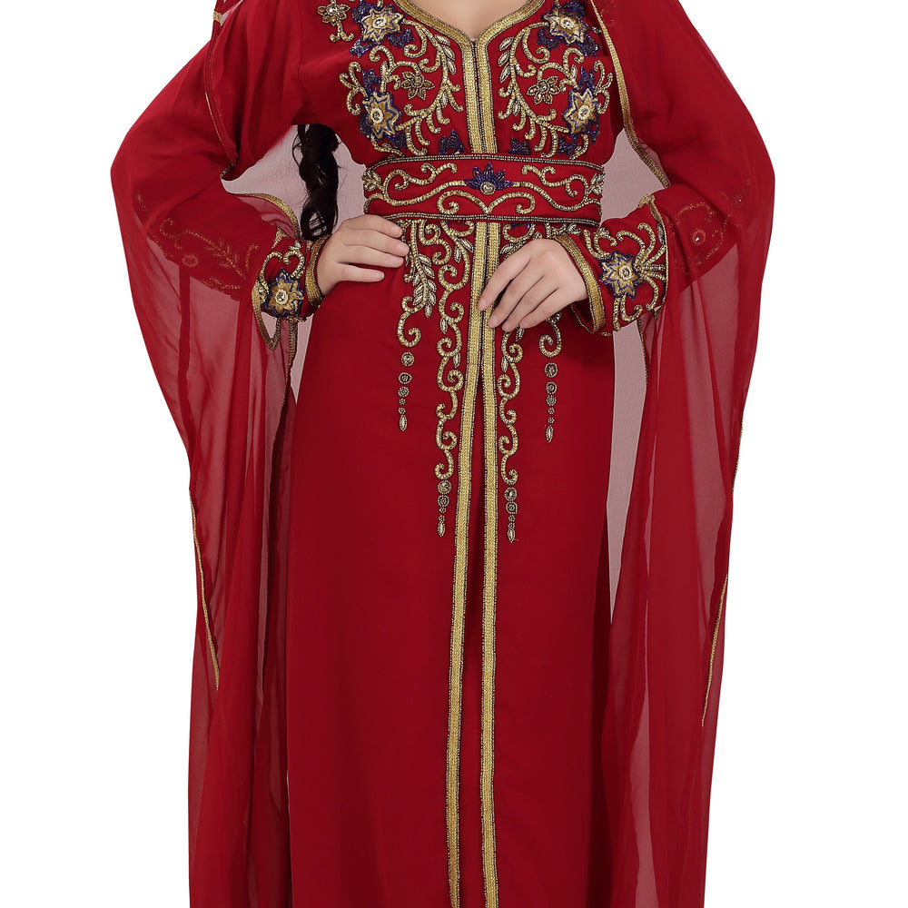 Designer Caftan Wedding Dress - Maxim Creation