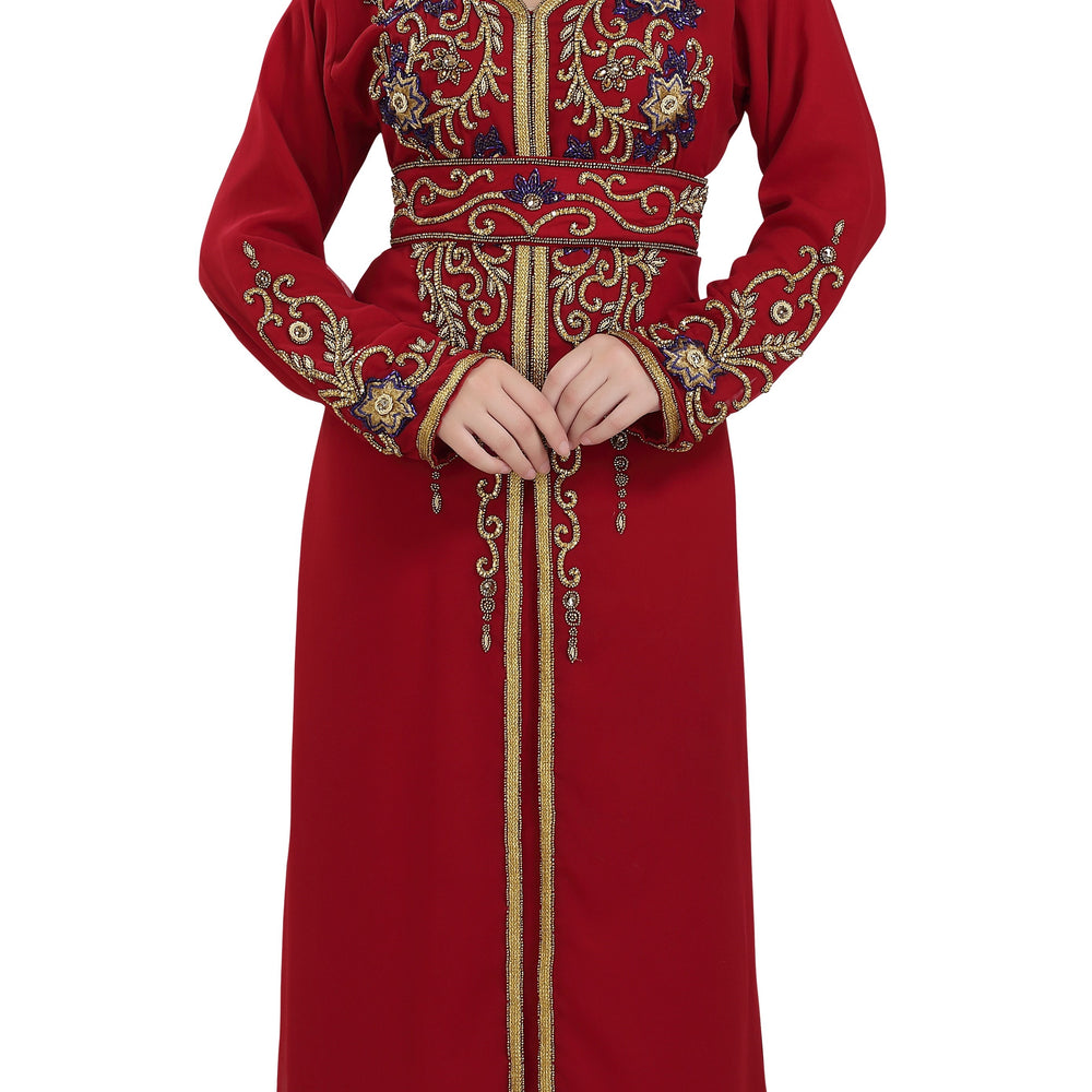 
                  
                    Designer Caftan Wedding Dress - Maxim Creation
                  
                