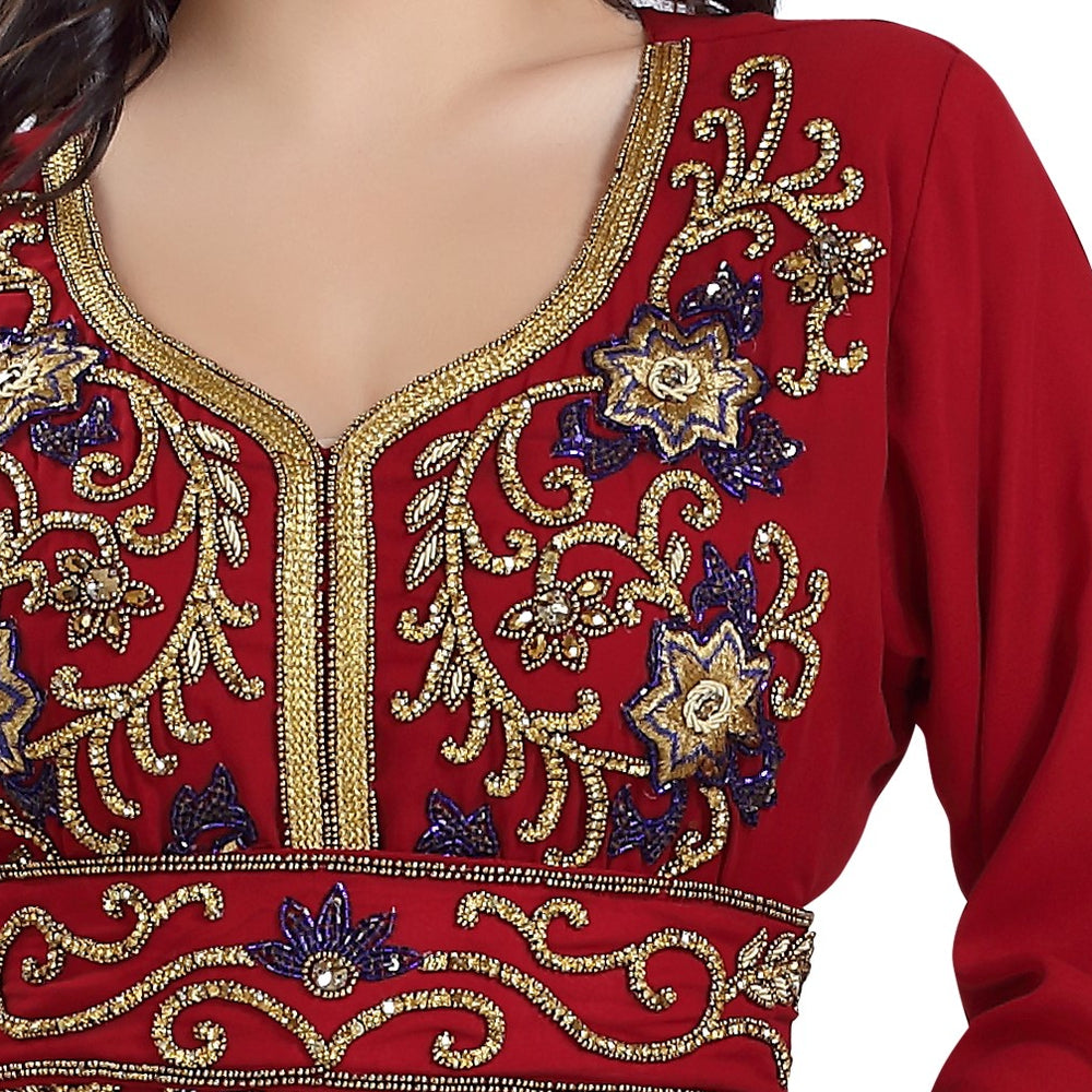 
                  
                    Designer Caftan Wedding Dress - Maxim Creation
                  
                