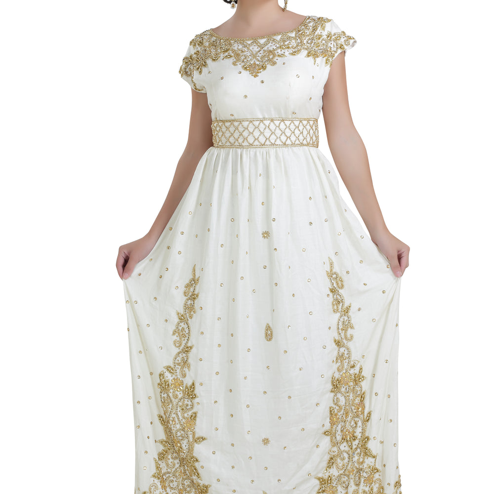 
                  
                    Moroccan Caftan Modest Abaya Dress - Maxim Creation
                  
                