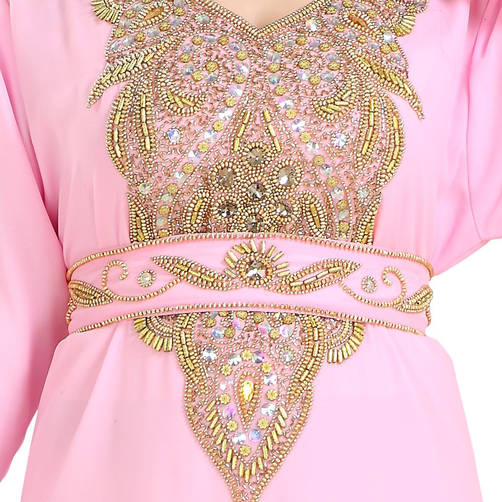 
                  
                    Designer Farasha Gown Teaparty Dress - Maxim Creation
                  
                