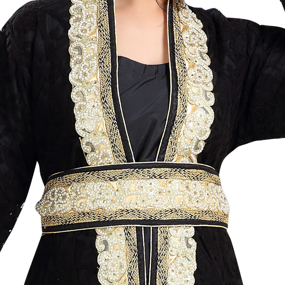 Modern Kaftan Dress Arabian Gown - Maxim Creation