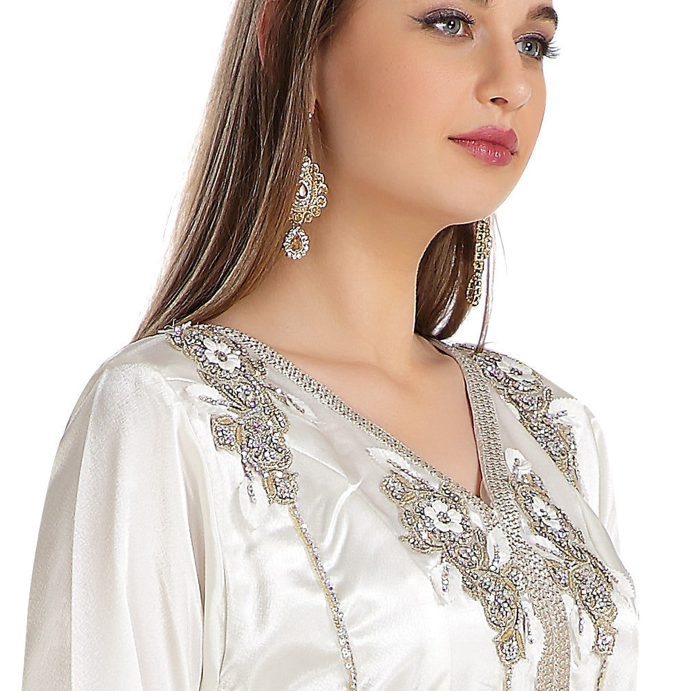
                  
                    Embroidered Dress Bridal Takchita Gown - Maxim Creation
                  
                