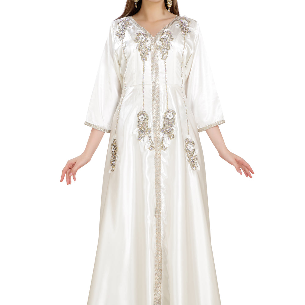 
                  
                    Embroidered Dress Bridal Takchita Gown - Maxim Creation
                  
                
