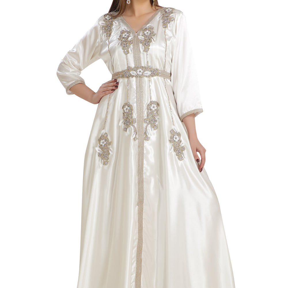 
                  
                    Embroidered Dress Bridal Takchita Gown - Maxim Creation
                  
                