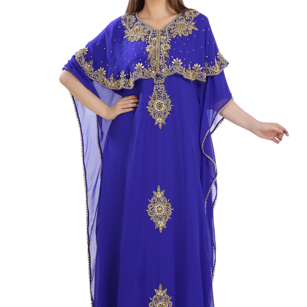 
                  
                    Tea Party Gown in 2 Piece Luxury Wedding Dress With Crystal and Sequins - Maxim Creation
                  
                