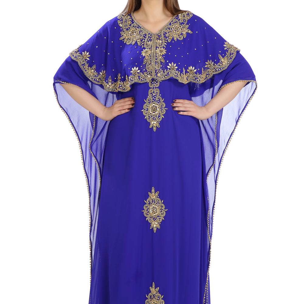 
                  
                    Tea Party Gown in 2 Piece Luxury Wedding Dress With Crystal and Sequins - Maxim Creation
                  
                