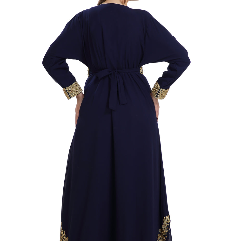 
                  
                    Jalabiya Gown Luxe Kaftan Dress - Maxim Creation
                  
                