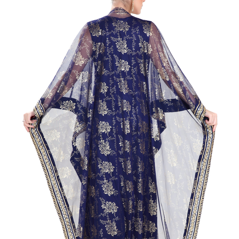 
                  
                    Designer Farasha Khaleeji Thobe Maxi Dress - Maxim Creation
                  
                