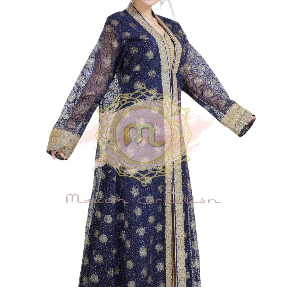 
                  
                    Khaleeji Thobe Designer Jasmine Walima Wedding Dress - Maxim Creation
                  
                
