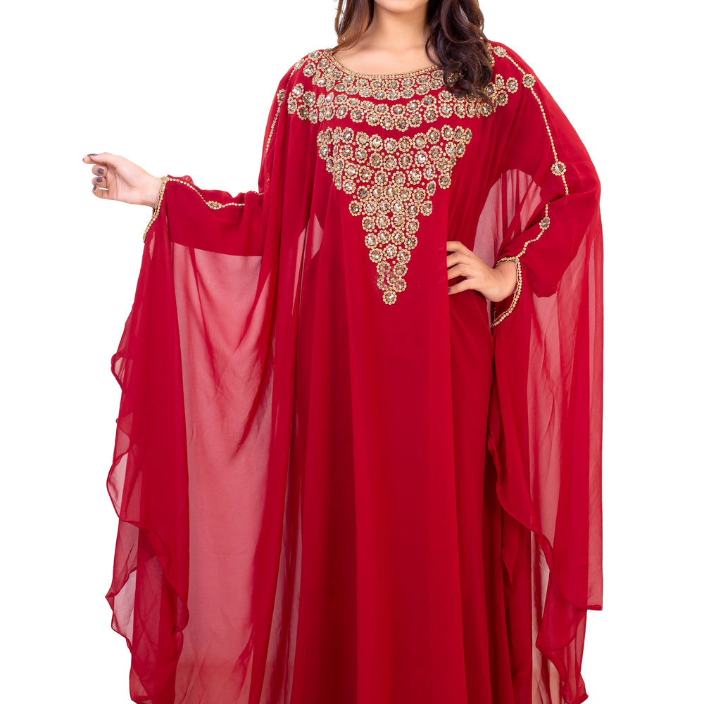 
                  
                    Designer Dubai Kaftan by Maxim Creation with Luxe Crystals - Maxim Creation
                  
                