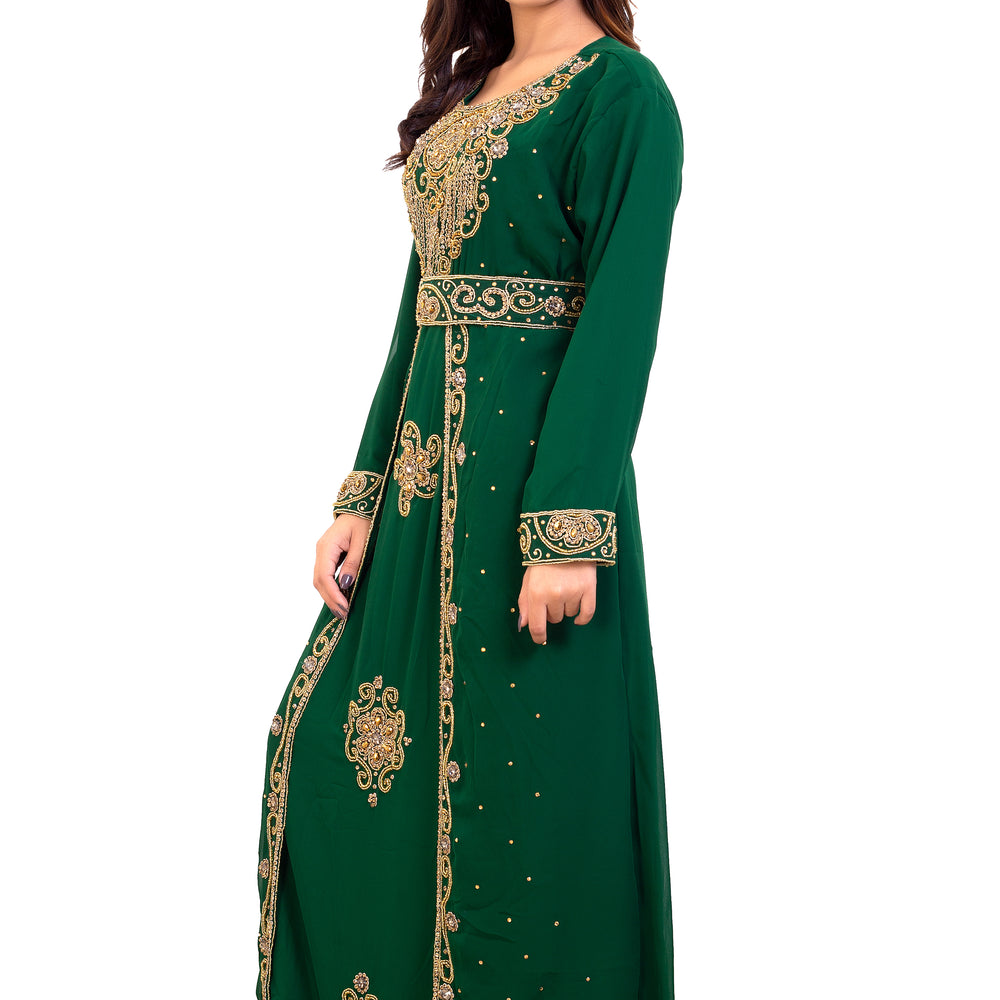 
                  
                    TRADITIONAL ALGERIAN KAFTAN MAXI DRESS 7903 - Maxim Creation
                  
                