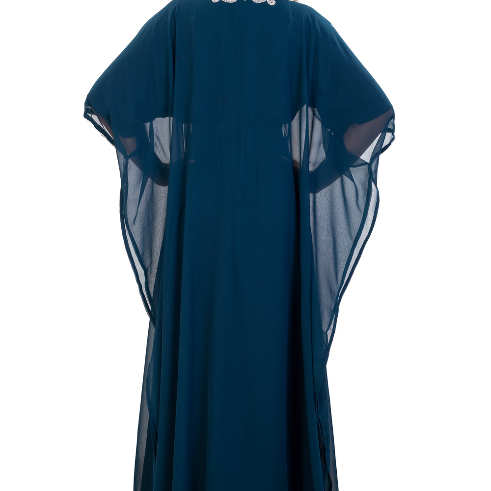 
                  
                    Farasha Dress With Crystal Embroidery - Maxim Creation
                  
                