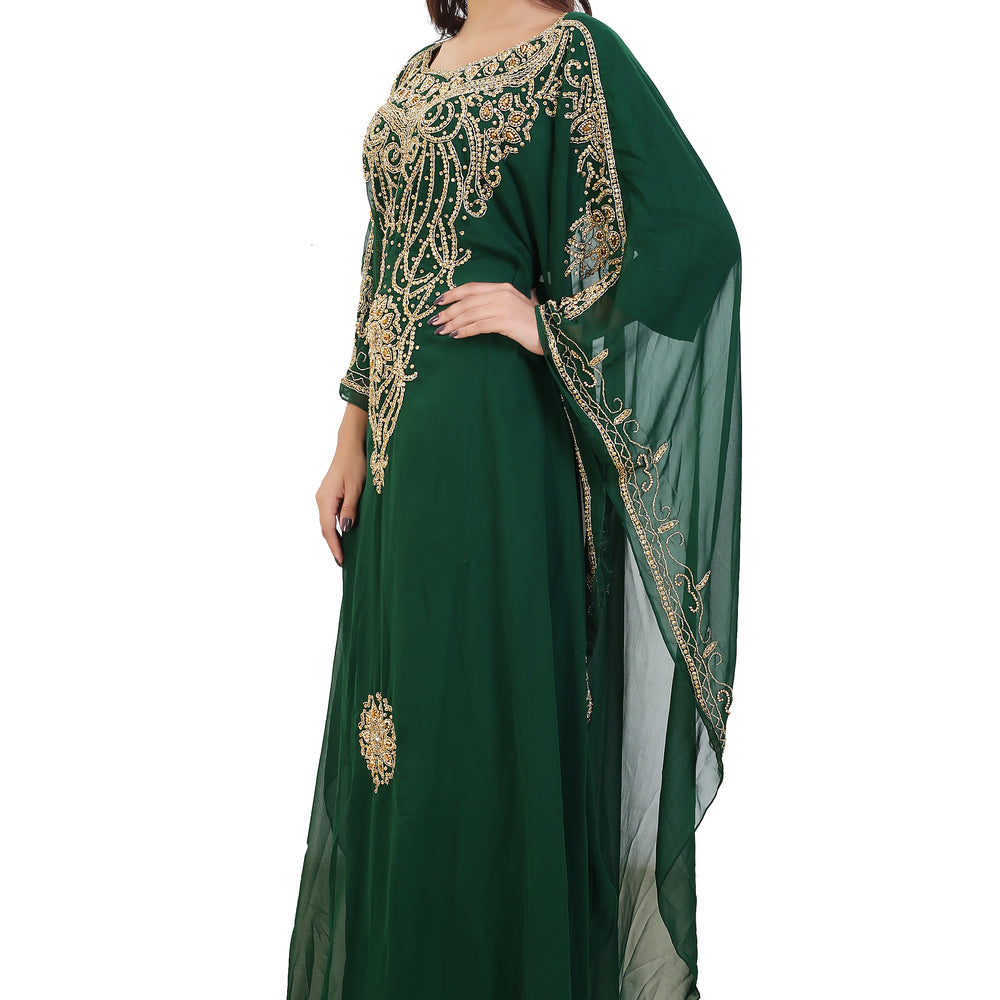 
                  
                    Dubai Jellabiya Embroidered Maxi - Maxim Creation
                  
                