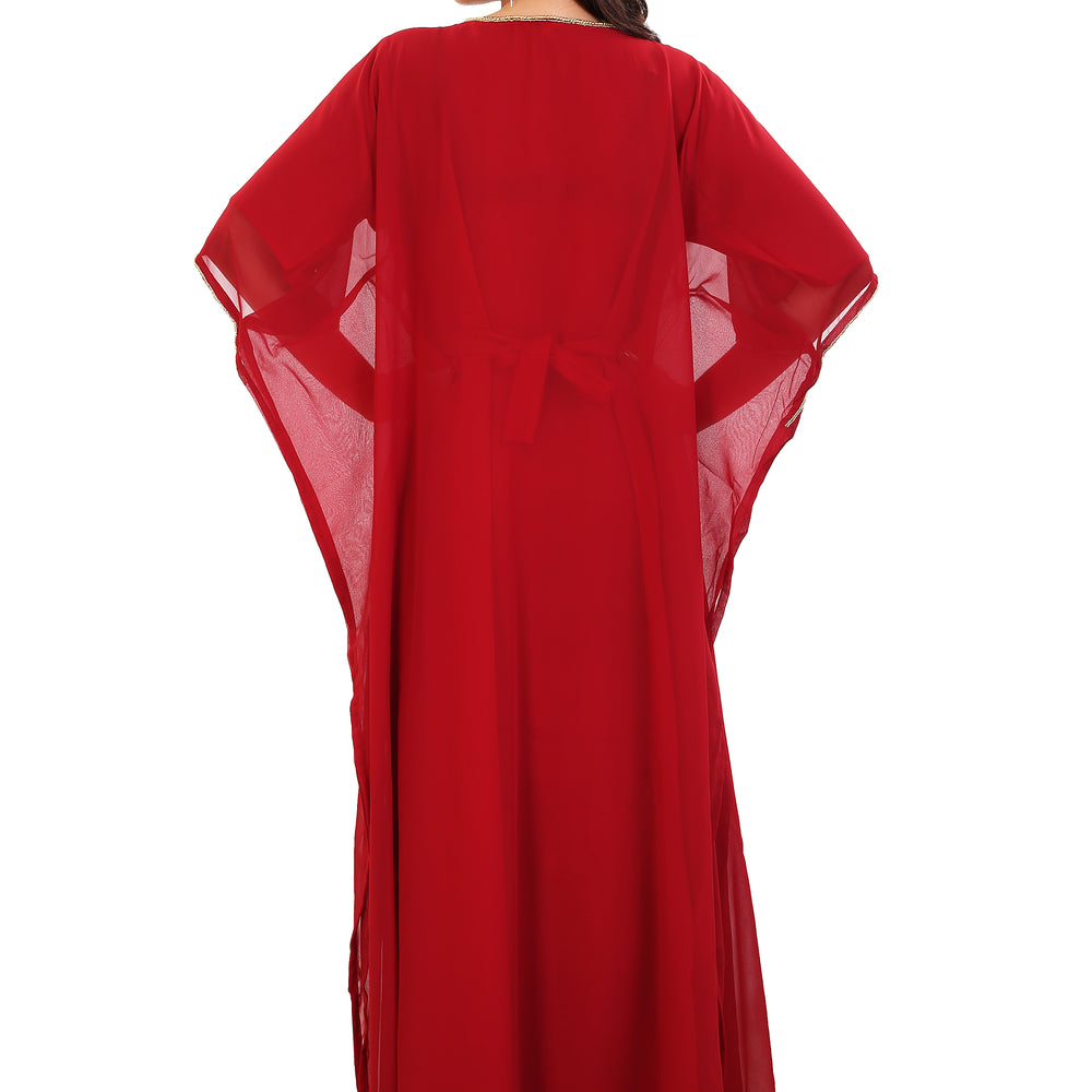 
                  
                    Farasha Boho Maxi Poncho Dress - Maxim Creation
                  
                