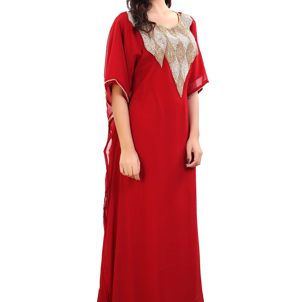 
                  
                    Farasha Boho Maxi Poncho Dress - Maxim Creation
                  
                