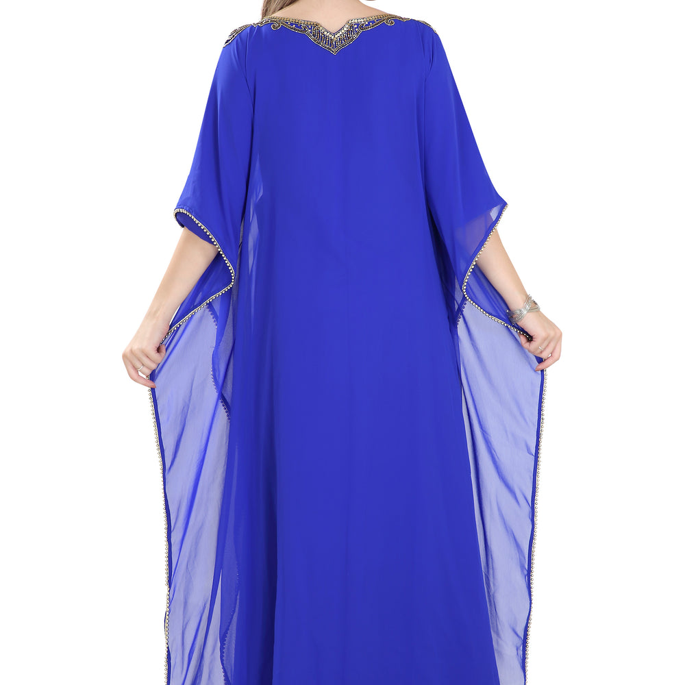 
                  
                    Cocktail Party Dress Jalabiya Maxi - Maxim Creation
                  
                