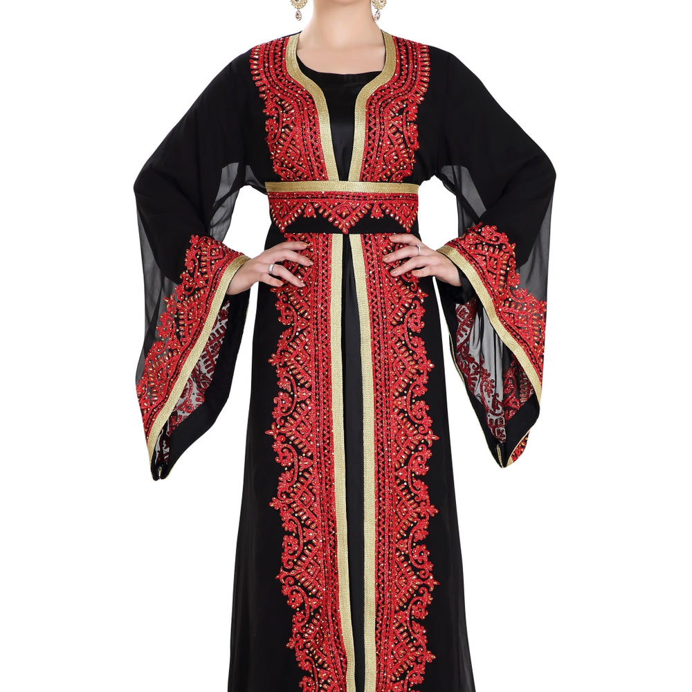 
                  
                    Wedding Gown Arab Princess Luxe Kaftan - Maxim Creation
                  
                