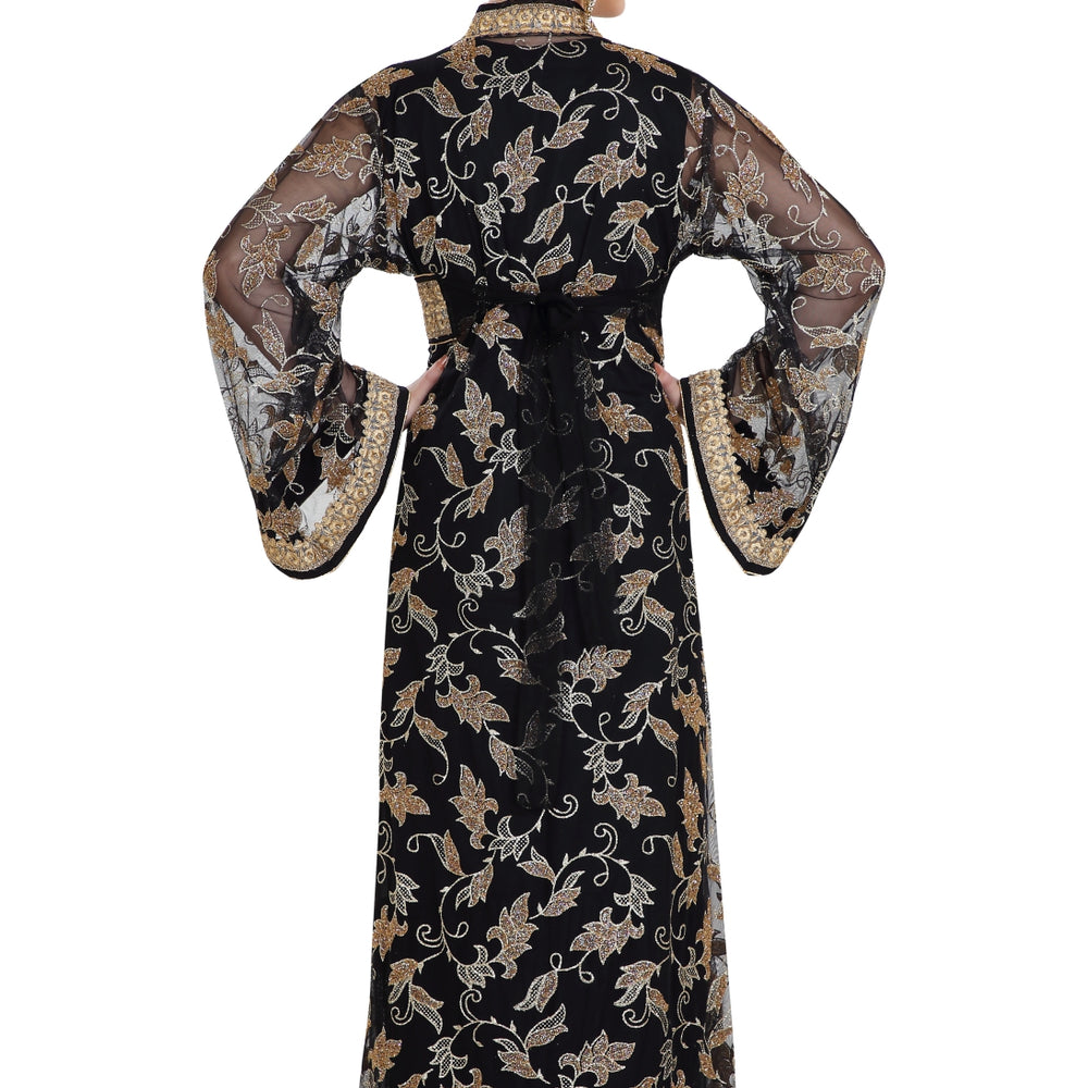 
                  
                    Traditional Kaftan Dress Arabian Thobe Wedding Gown - Maxim Creation
                  
                