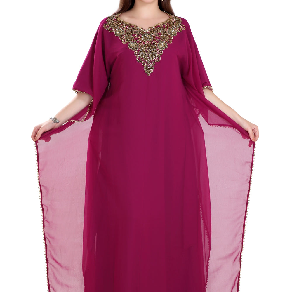 
                  
                    Arabian Princess Wedding Gown Maxi Dress - Maxim Creation
                  
                