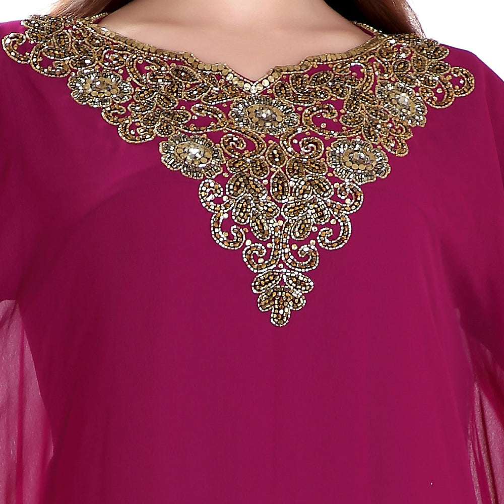 
                  
                    Arabian Princess Wedding Gown Maxi Dress - Maxim Creation
                  
                