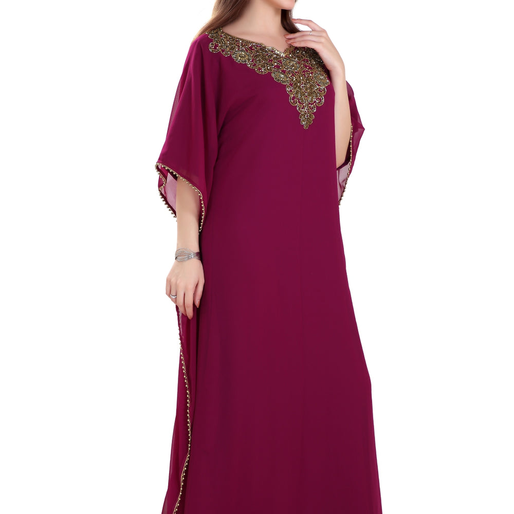 
                  
                    Arabian Princess Wedding Gown Maxi Dress - Maxim Creation
                  
                