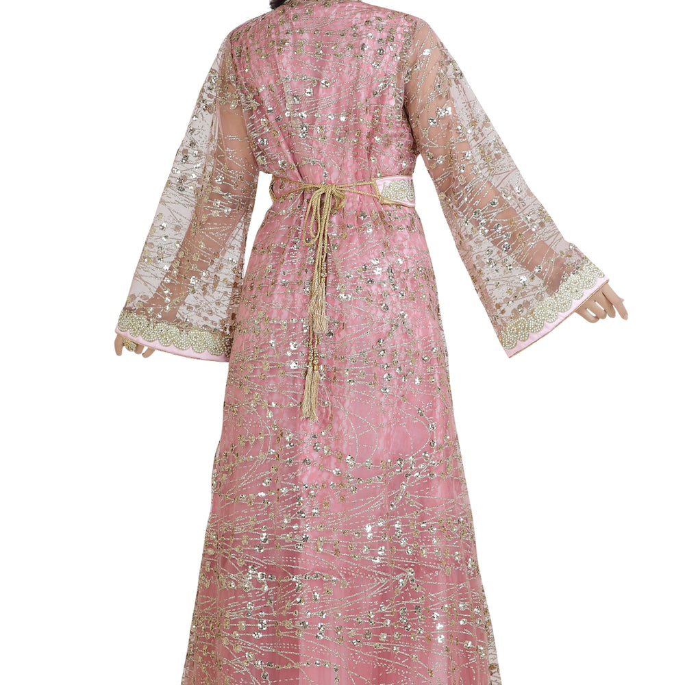 
                  
                    Moroccan Caftan Khaleeji Thobe Gown - Maxim Creation
                  
                