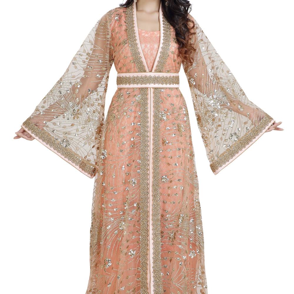 
                  
                    Turkish Caftan Dress Khaleeji Thobe - Maxim Creation
                  
                