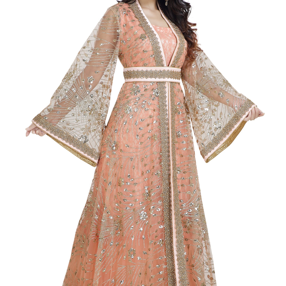 
                  
                    Turkish Caftan Dress Khaleeji Thobe - Maxim Creation
                  
                