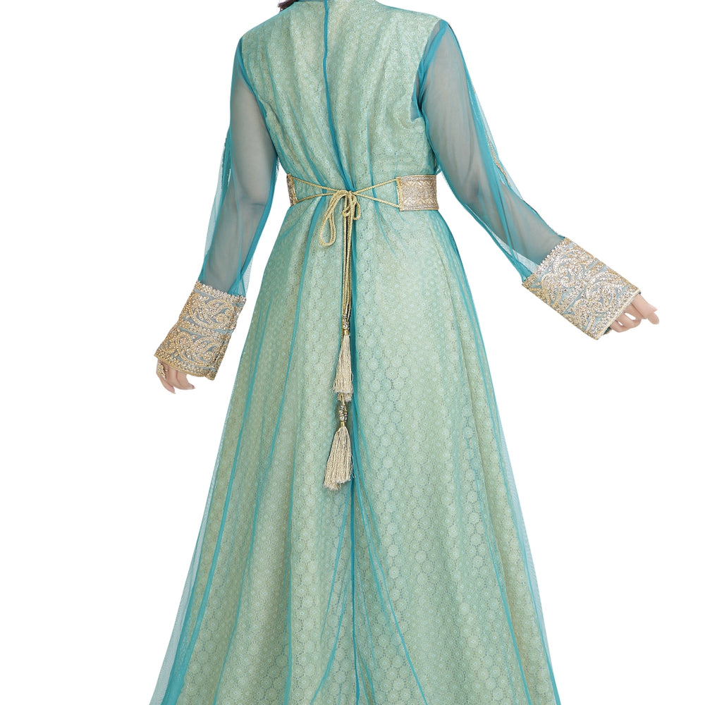 
                  
                    Khaleeji Thobe Cultural Walima Arabic Gown - Maxim Creation
                  
                