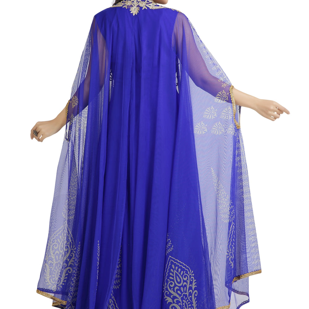 
                  
                    Farasha Dress Butterfly Wings Kaftan - Maxim Creation
                  
                