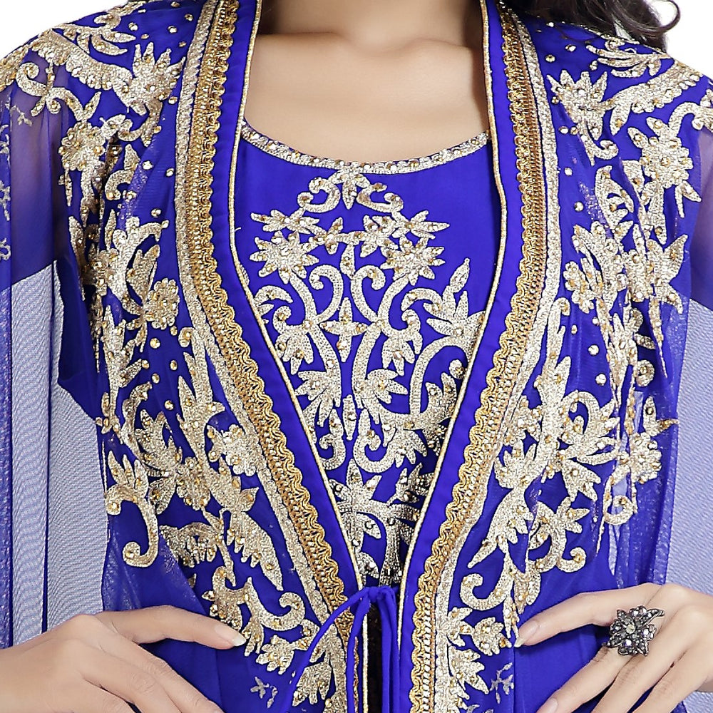 Farasha Dress Butterfly Wings Kaftan - Maxim Creation