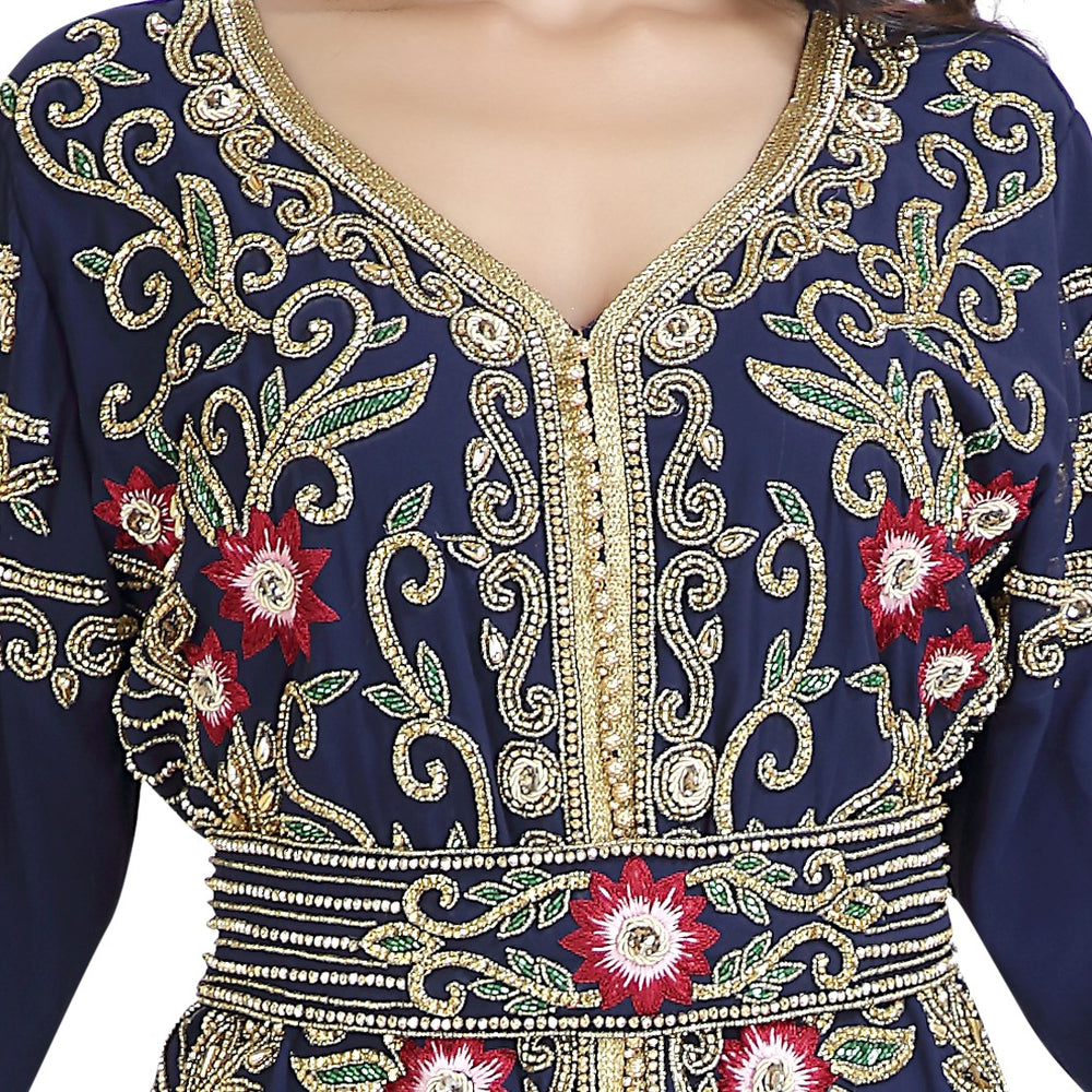
                  
                    Embroidered Dress Jabodar Wedding Gown - Maxim Creation
                  
                