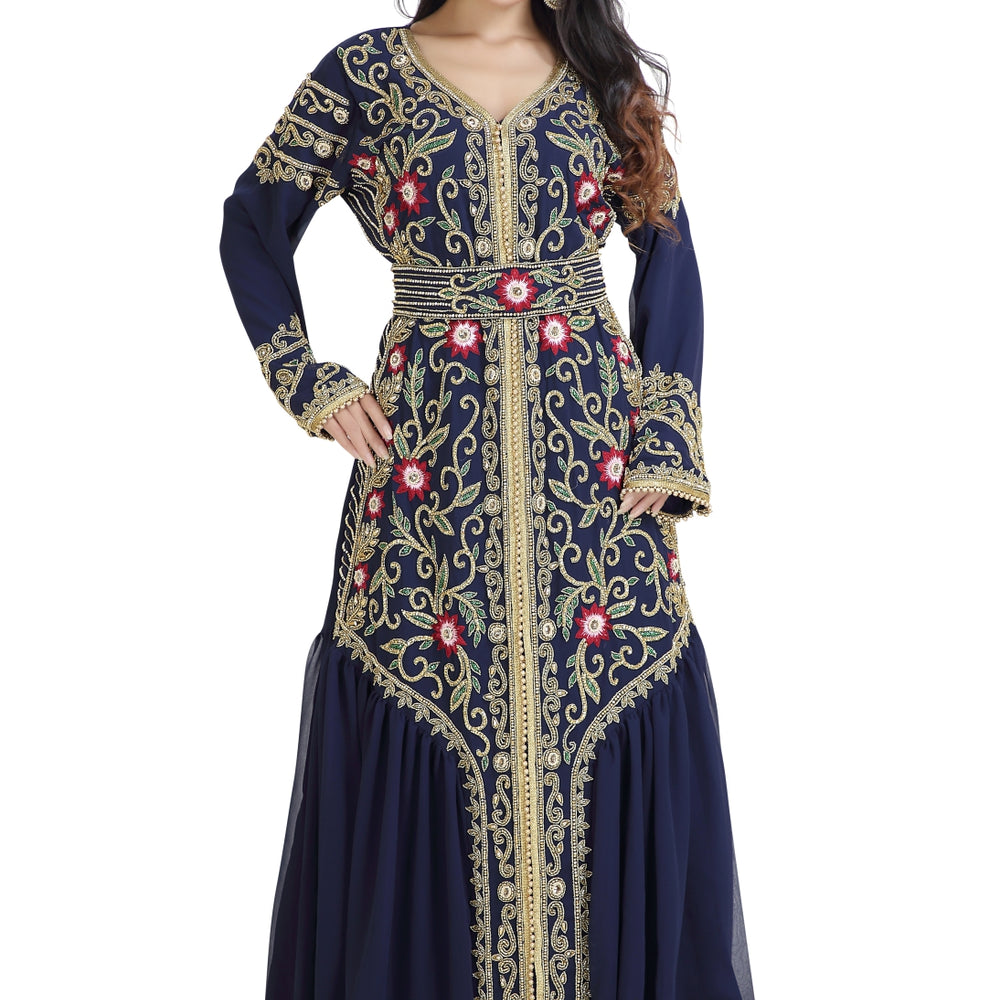 
                  
                    Embroidered Dress Jabodar Wedding Gown - Maxim Creation
                  
                