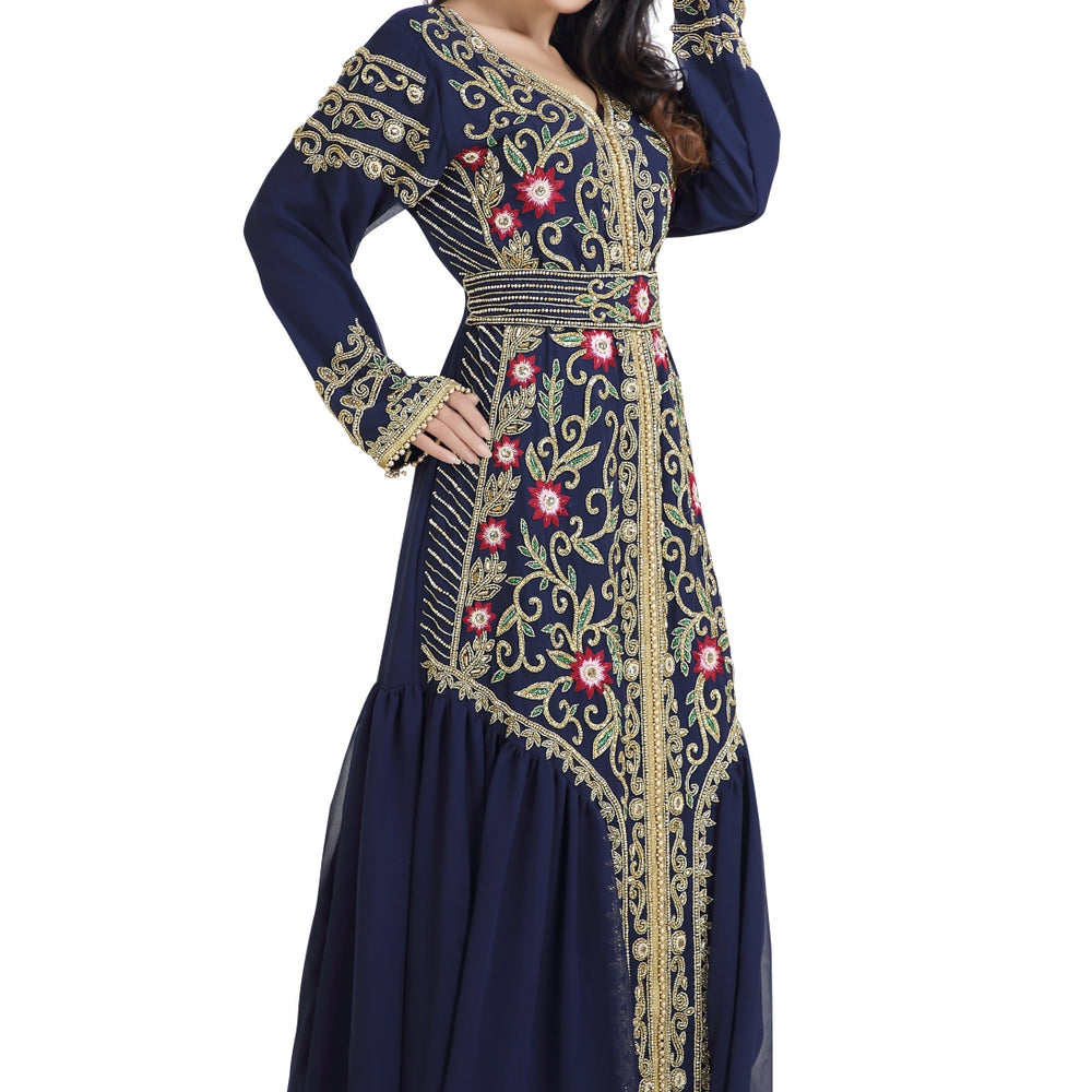 
                  
                    Embroidered Dress Jabodar Wedding Gown - Maxim Creation
                  
                