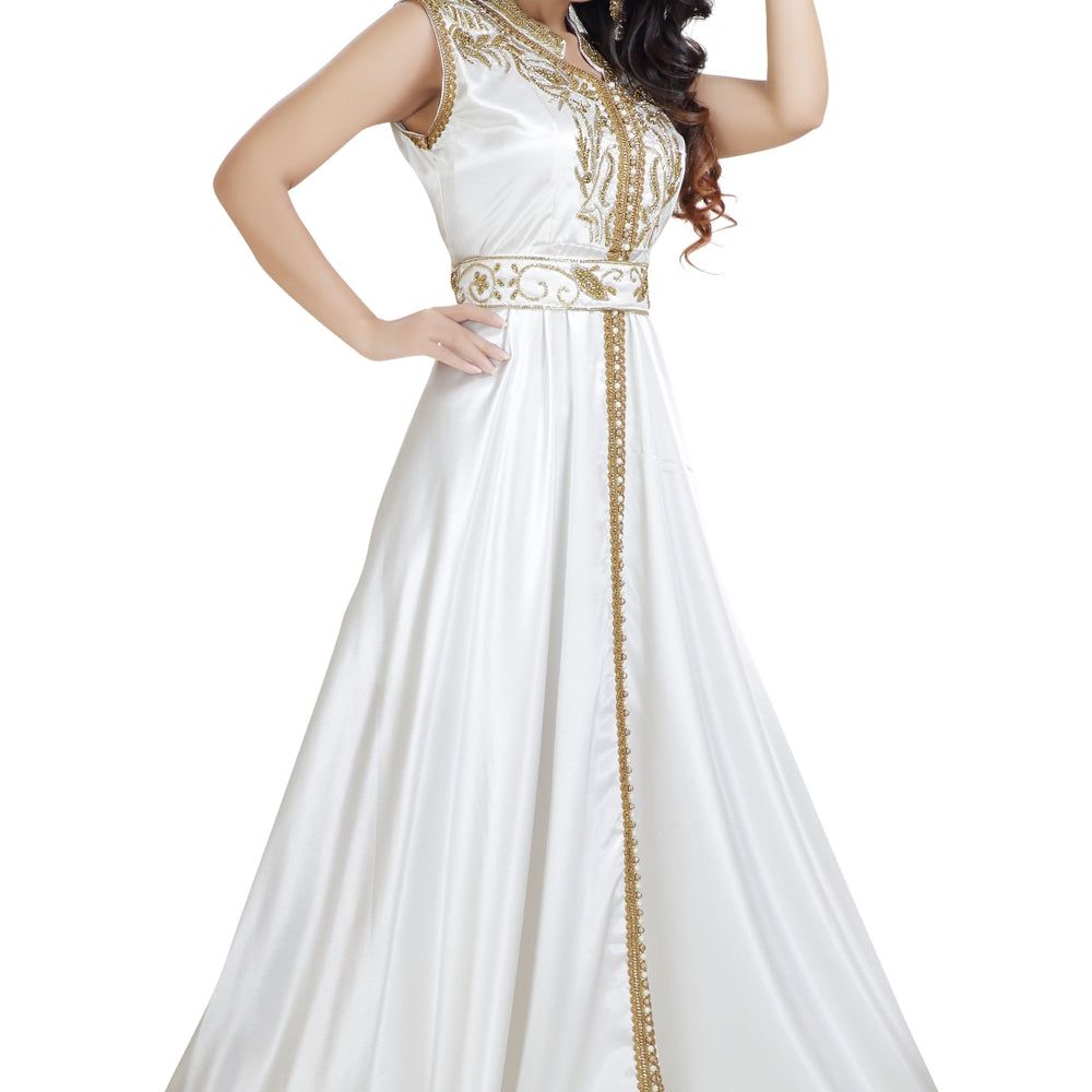 
                  
                    Embroidered Abaya Jellabiya Kaftan Dress - Maxim Creation
                  
                
