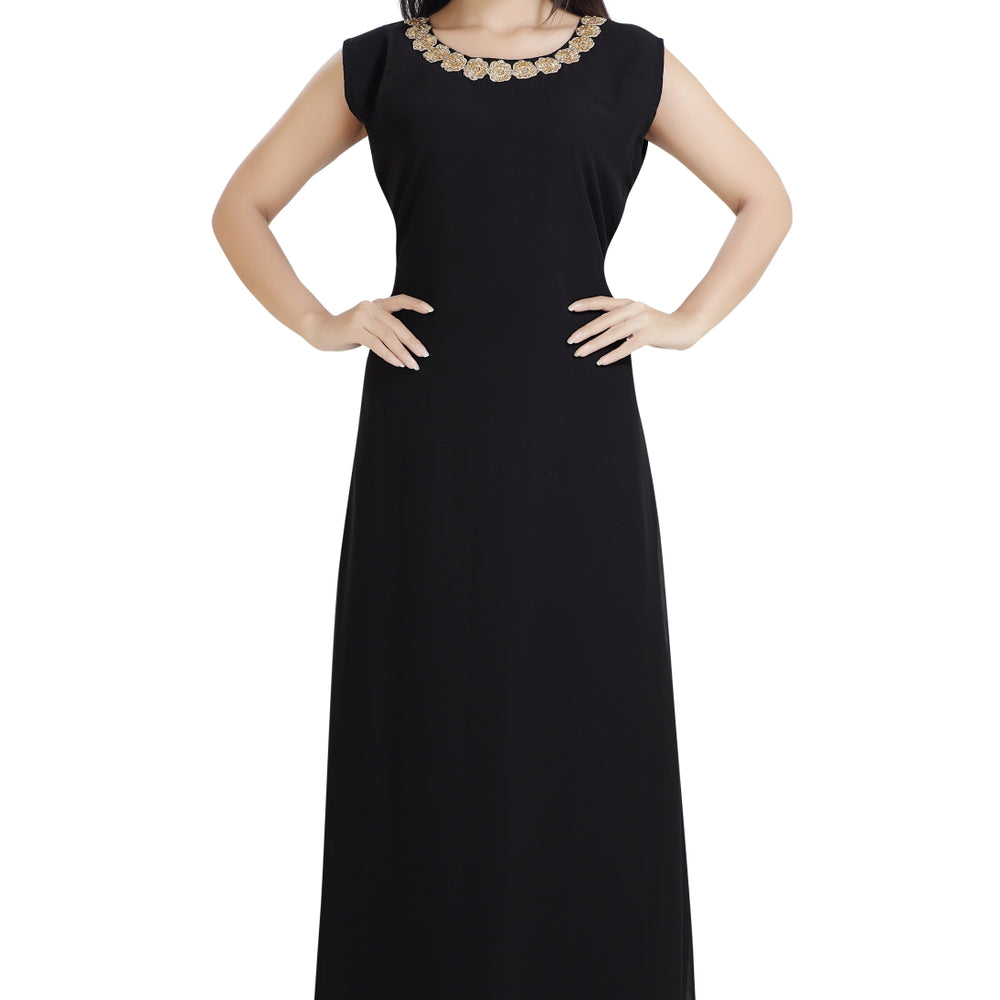 
                  
                    Arabian Gown Net Fabric Jasmine Bridesmaid Caftan - Maxim Creation
                  
                