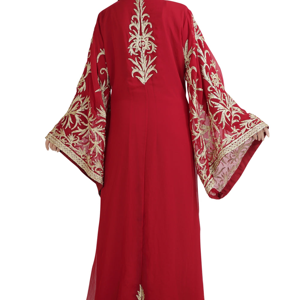 
                  
                    Traditional Dress Khaleeji Thobe Wedding Gown - Maxim Creation
                  
                