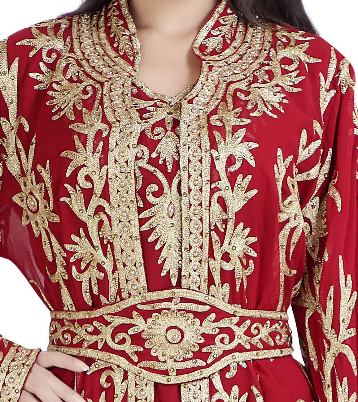 Traditional Dress Khaleeji Thobe Wedding Gown - Maxim Creation