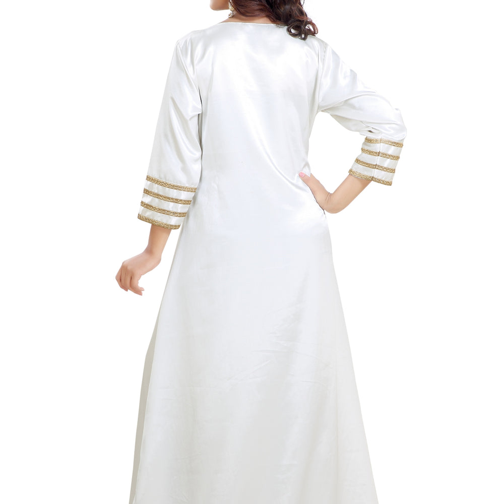 
                  
                    Satin Maxi Dress Evening Gown - Maxim Creation
                  
                