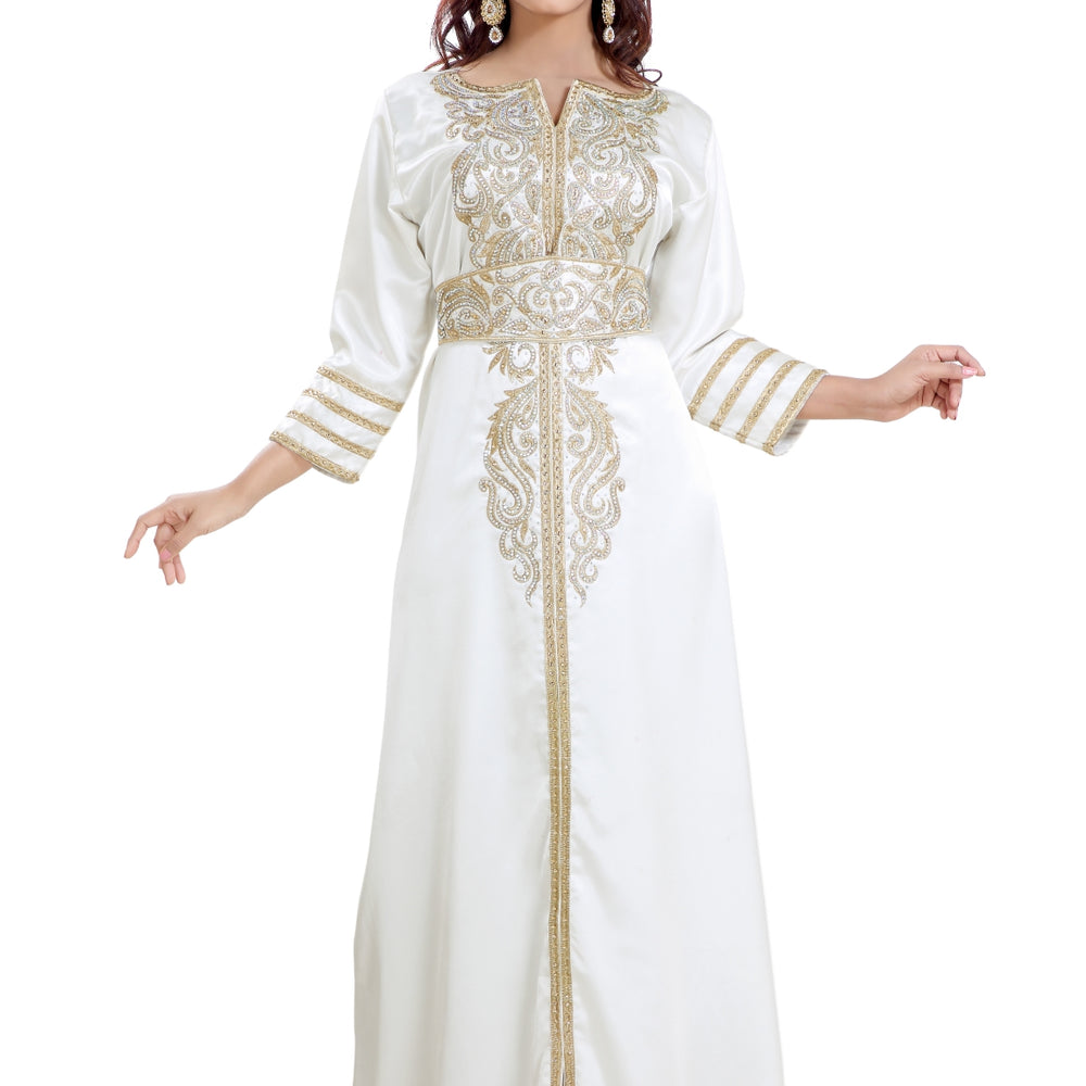 
                  
                    Satin Maxi Dress Evening Gown - Maxim Creation
                  
                