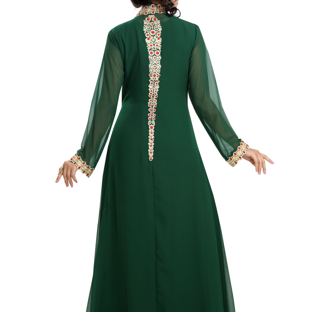 
                  
                    Designer Maxi Dress Robe Jalabiya - Maxim Creation
                  
                