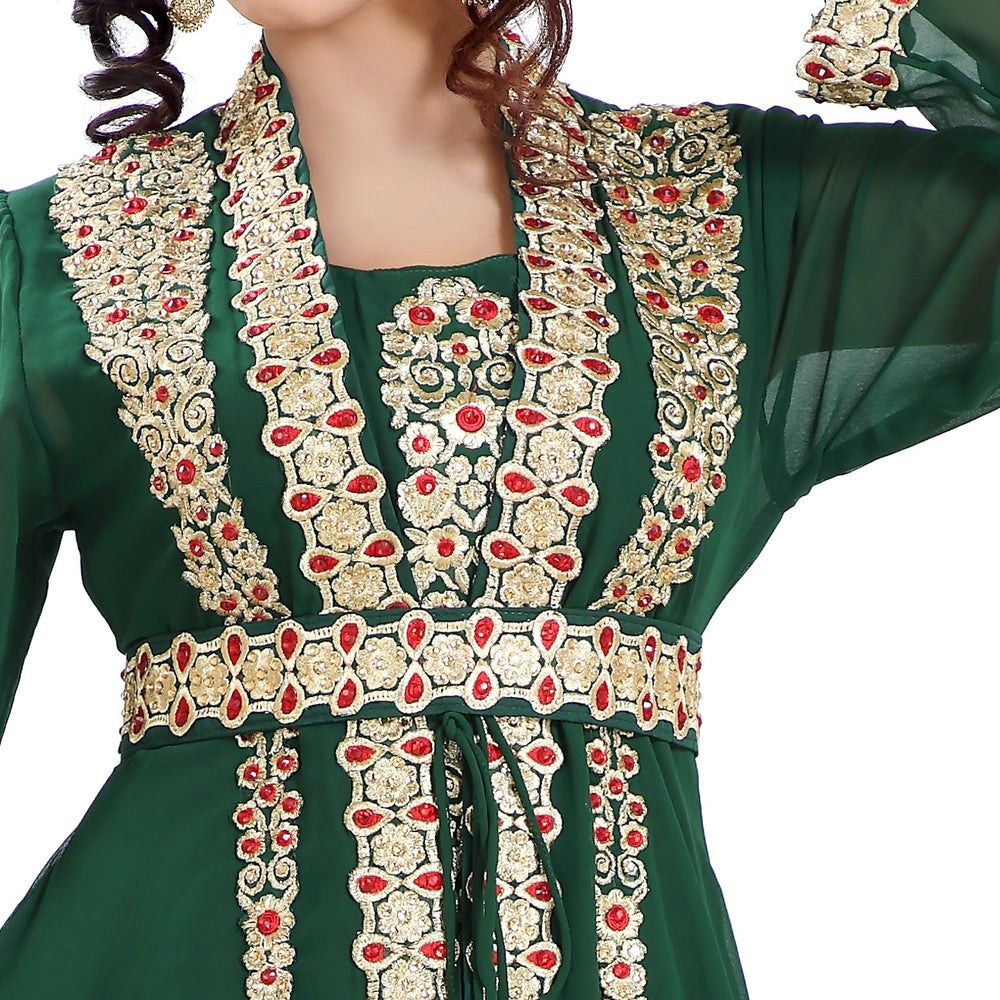 
                  
                    Designer Maxi Dress Robe Jalabiya - Maxim Creation
                  
                