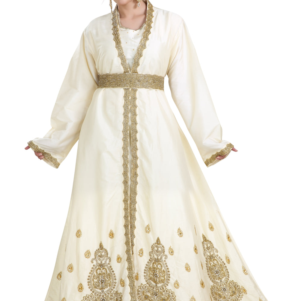 Customized Gown Jalabiya Boho Dress - Maxim Creation