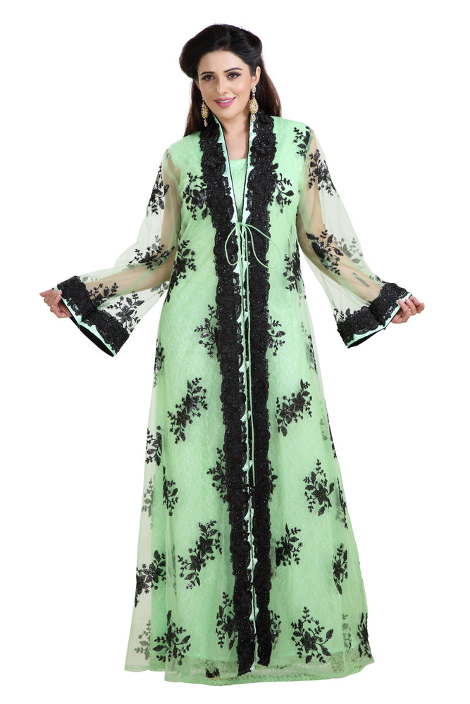 
                  
                    Dubai Traditional Wear Ladies Bridal Kaftan - Maxim Creation
                  
                