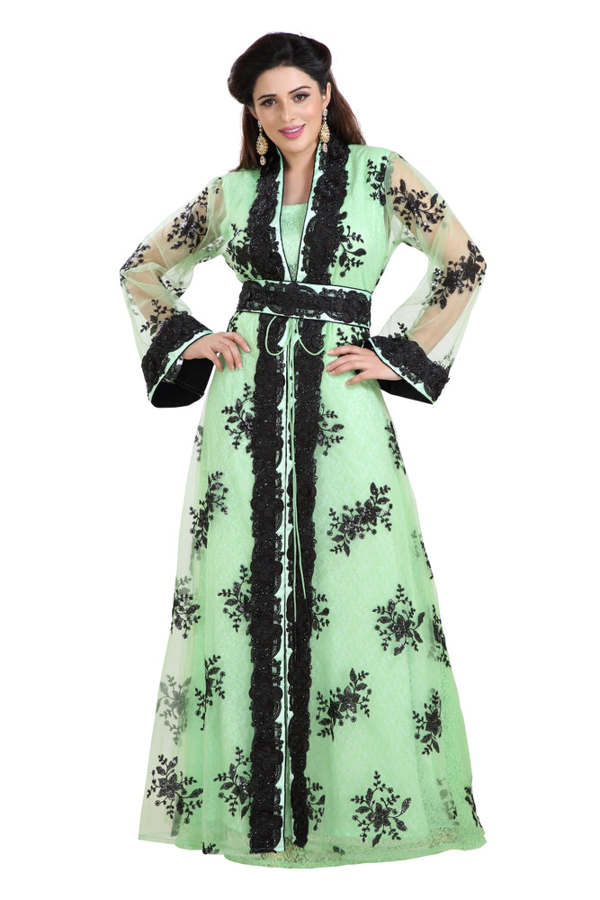 
                  
                    Dubai Traditional Wear Ladies Bridal Kaftan - Maxim Creation
                  
                