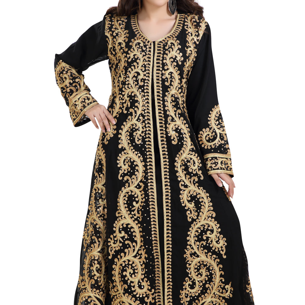 
                  
                    Maxi Dress Bridal Takchita Gown - Maxim Creation
                  
                