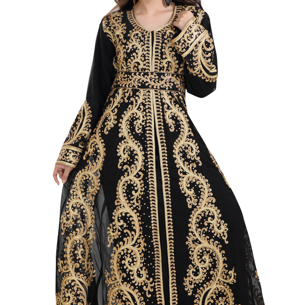 
                  
                    Maxi Dress Bridal Takchita Gown - Maxim Creation
                  
                