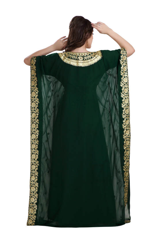 Farasha Maxi with Ari Zari Embroidery - Maxim Creation