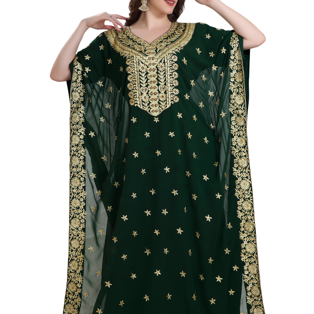 
                  
                    Farasha Maxi with Ari Zari Embroidery - Maxim Creation
                  
                